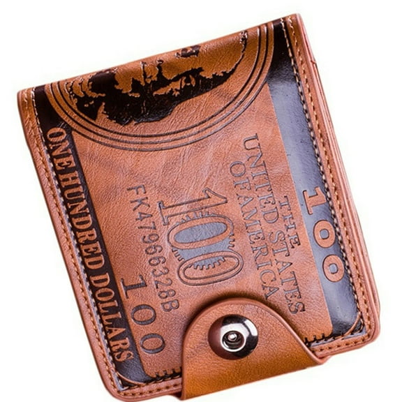 Practical Multi card PU Leather Wallet with Foldable Design Credit Card Holder
