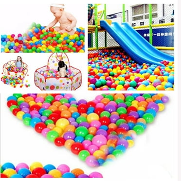 Practical Multicolor Marine Ball Quality Secure Baby Kid Pit Toy,Free Crush Proof Swim Fun Colorful Soft Plastic Ocean Ball