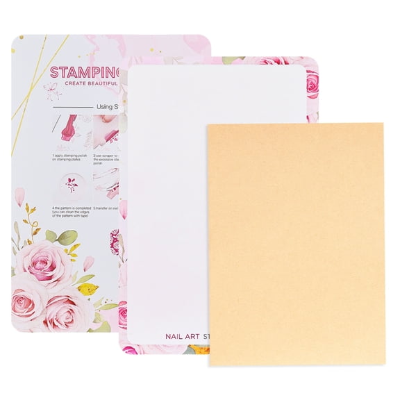 Practical Nails Stamping Plate Stainless Steel for Creative Designs Nails Art Suitable For Salons and Home Manicures