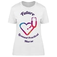 thumbnail image 1 of Practical Nurse Future Licensed T-Shirt Women -Image by Shutterstock, Female Large, 1 of 2