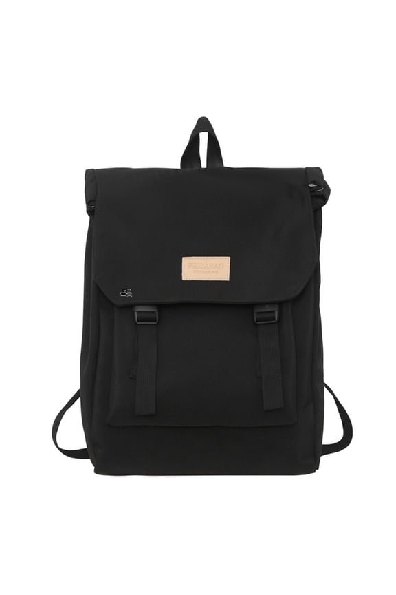 Practical Nylon School Backpack with Spacious Interior Travel Daypack Casual Rucksack for Daily Essential and Gadgets