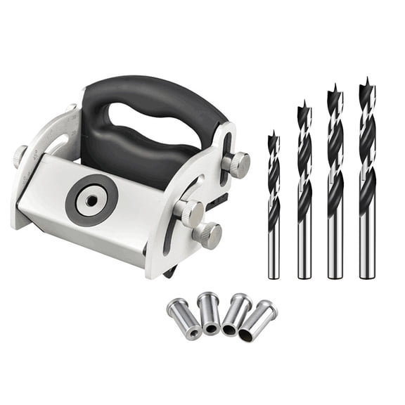 Practical Oblique Hole Locator Positioner Drilling Center Line Scriber Pocket Hole Jig //M10/ Adjustable 0°-90°