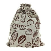 Practical Organic Cotton Beeswaxs Bread Bags for Homemade Loaves Sustainable Food Storage Solution Keep Organized