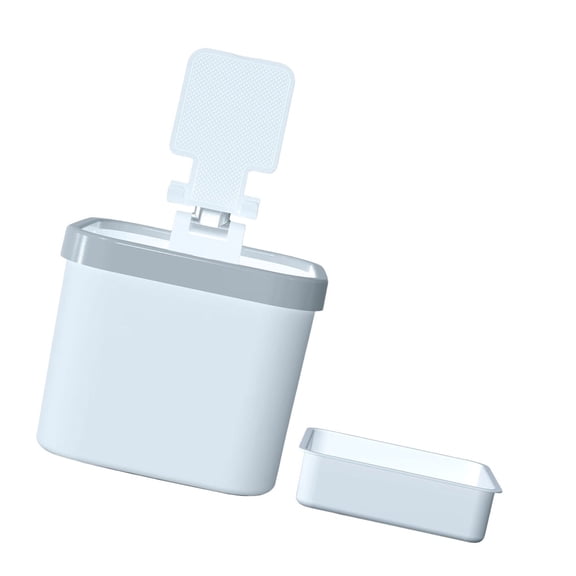 Practical Organizing Box Snacks Bin with Devices Stand Support for Watching Videos or Facials Efficient Space Management