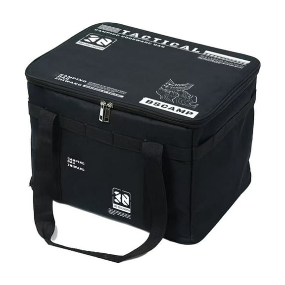 Practical Outdoor Storage Box Multi Compartment Organization Waterproofs Oxford