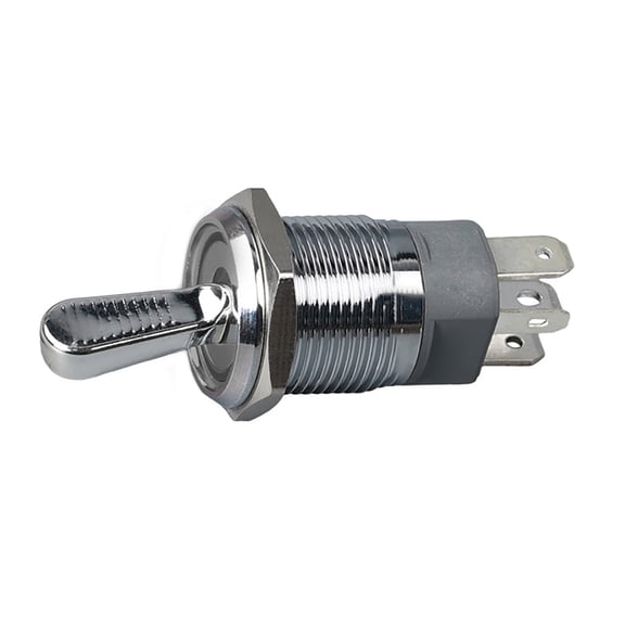 Practical Oxidized Metal Toggle Switches With Two Adjustable Setting and LED Light Display for Intuitives Operations