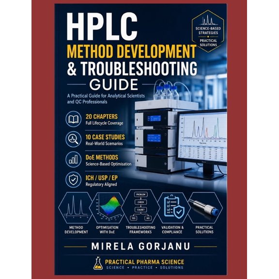 Practical Pharma Science(tm) - Applied K HPLC Method Development & Troubleshooting Guide: A Practical HPLC Guide to Method Design, Validation, and Effective Labo, (Paperback)