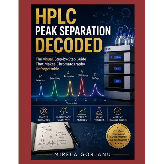Practical Pharma Science(tm) - Applied K HPLC Peak Separation Decoded: A Step-by-Step Practical Guide for Every Analyte Type, (Paperback)