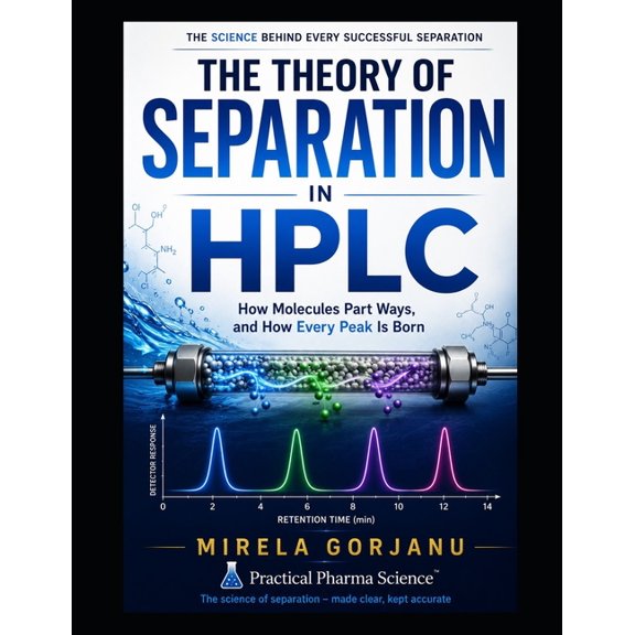 Practical Pharma Science(tm) - Applied K The Theory of Separation in HPLC: How Molecules Part Ways and How Every Peak Is Born, (Paperback)