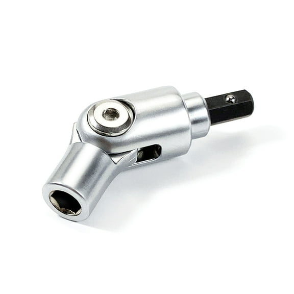 Practical Pivoting Bit Tip Holder Quickly Change Holder Guide Screw Drill Tip Extension Rod for Various Drillings Tasks