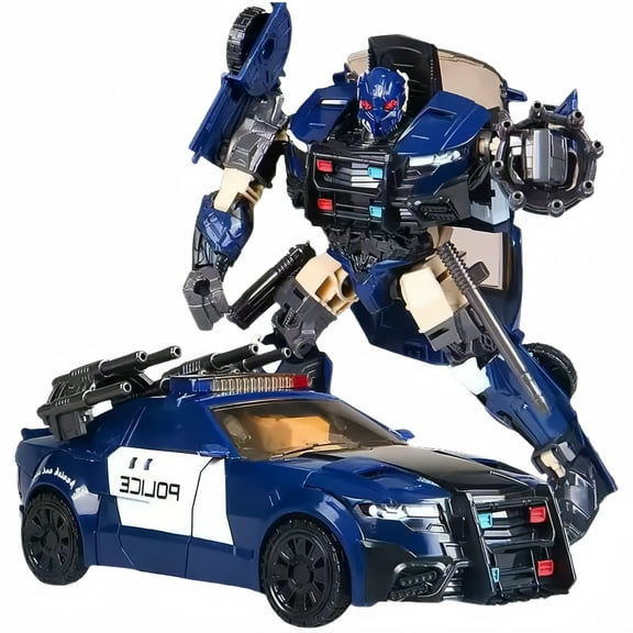 Practical Portable Transforming Robot Car Home Play Gift Toy, Style YS05