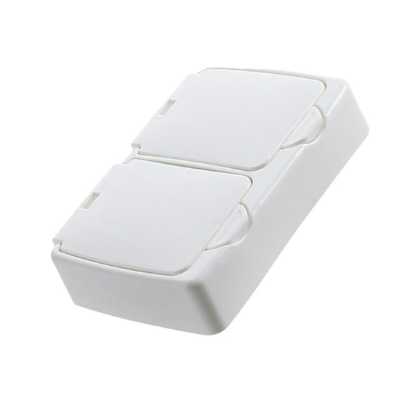 Practical Push Button Desktop Miniature Storage Box With Lid For Office Home Use