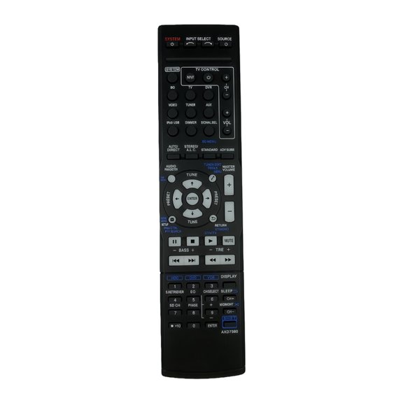 Practical Remote Control with Button Layout and Extended Battery Performances ABS Texture Suitable for Easy Operation