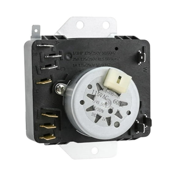 Practical Replacement Dryer Timer Easy Installation Laundry Repairing Component Suitable for Multiple Dryers Models