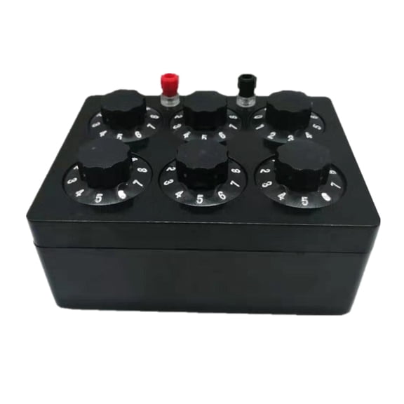 Practical Resistance Box Convenient Middle School Physics Teaching Instruments Lightweight for Physics Experiments