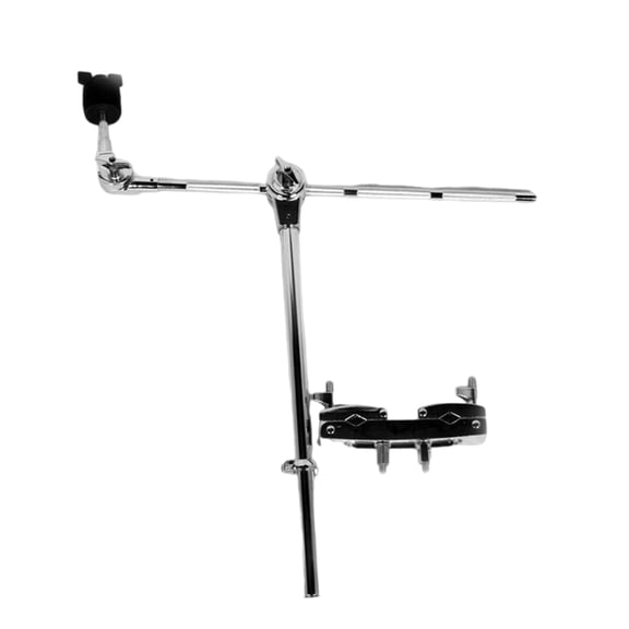 Practical Rotating Cymbals Extension Arm Clamp Holder Cymbals Positioning Arm Metal Texture Suitable for Most Drum Brands