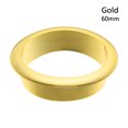 thumbnail image 1 of Practical Round Cable Clamp Office Buckle Line Line Box Computer Grommet Desk Table Cable Fastener Wire Hole Cover GOLD 60MM, 1 of 8