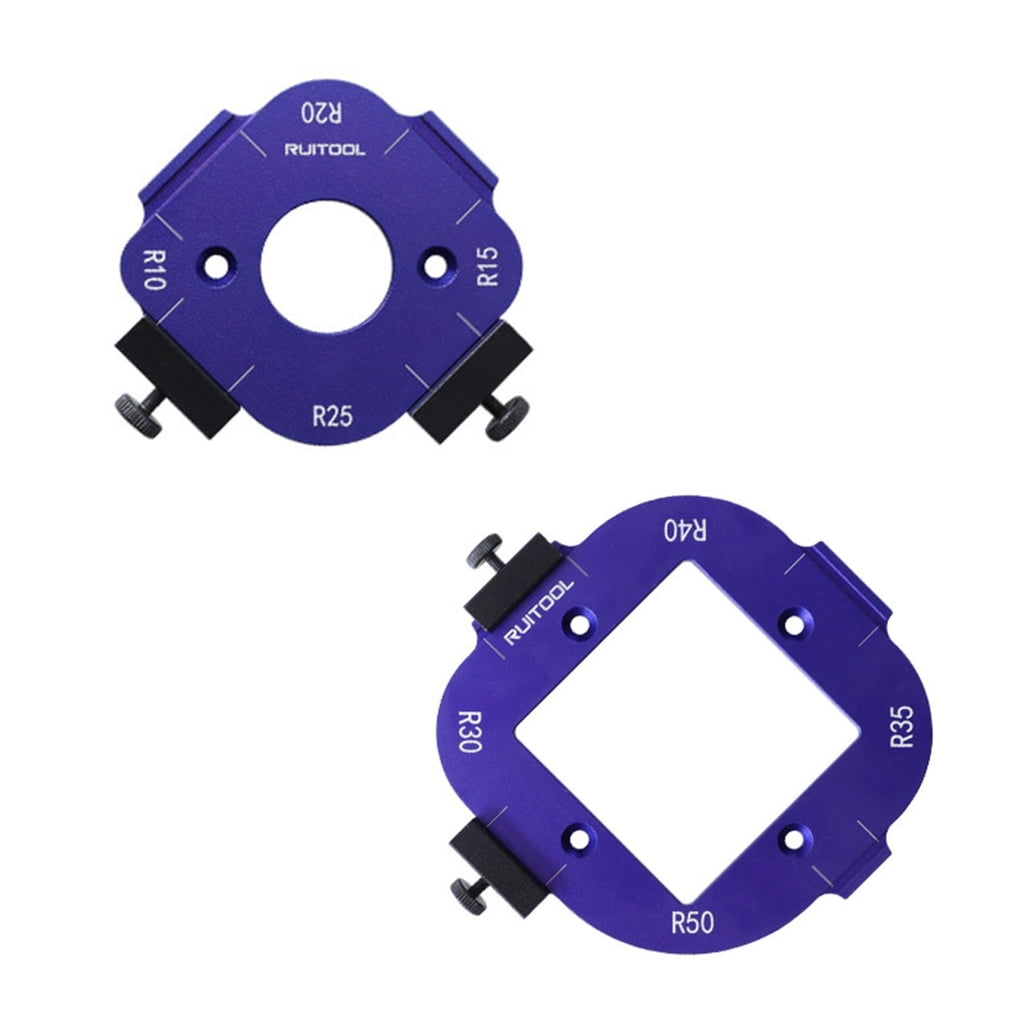 Practical Round Corner Jig Templates Aluminium Alloy Wood Panel Corner ...