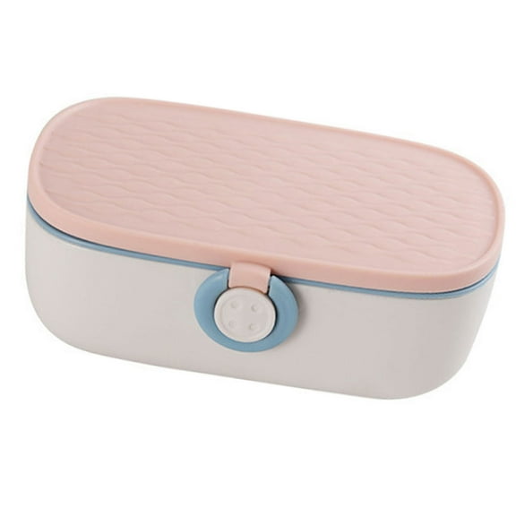 Practical Sewing Set Organizers Box 20 Slots Clear Covers for Home Use and Outdoor