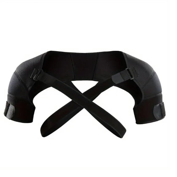 Practical Shoulder Support Wrap for Sports and Daily Activities with Adjustable Design Double Bandage Shoulder Wrap