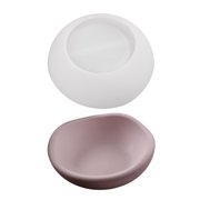Practical Silicone Bowl Mold Handmade Crafting Molds Irregular Shape Silicone Texture for Resin and Plaster