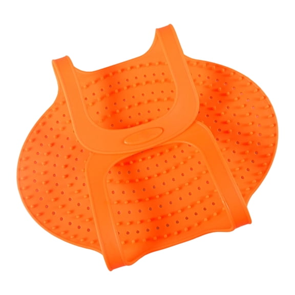 Practical Silicone Heat Resistant Turkey Lifter Basket Dishwasher Safe Kitchen Trivet Multipurpose Cooking Tool