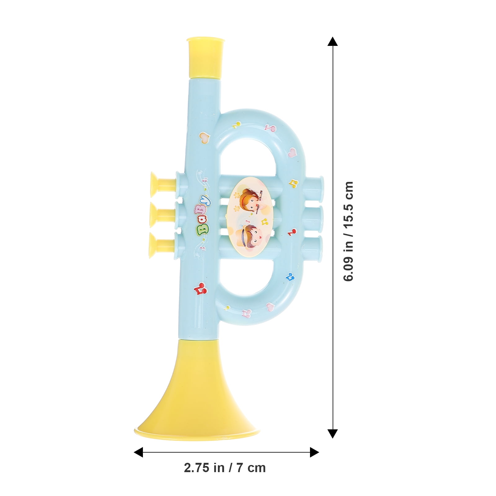 Practical Simulation Music Trumpets 6Pcs Practical Simulation Music ...