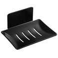 thumbnail image 1 of Practical Soap Dishes Soap Holder without drilling for Bath Sink-Nicely Fits Into Amenity Tray-Easy to Clean, Highly Durable,Black, 1 of 9