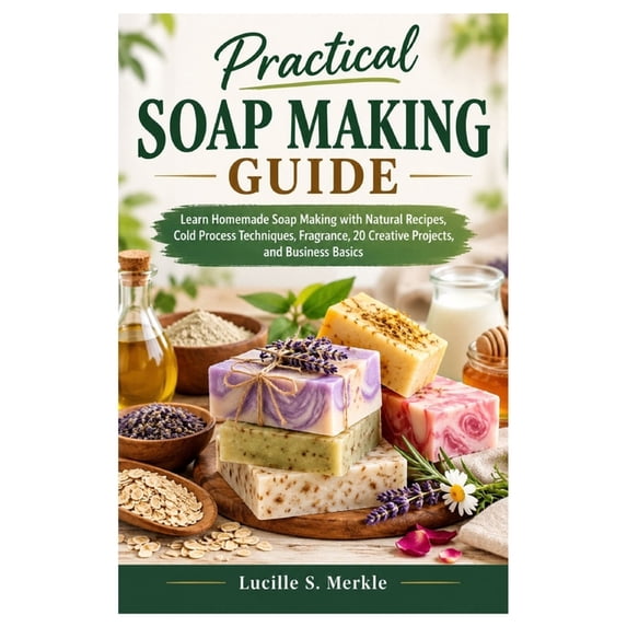 Practical Soap Making Guide: Learn Homemade Soap Making with Natural Recipes, Cold Process ...