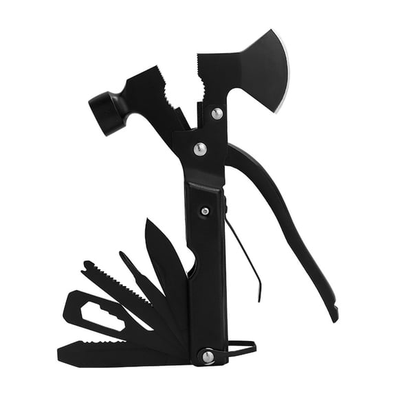 Practical Stainless Steel Folding Hatchets Hammer 13 in 1 Multi Tool Hammer Tool For Outdoors Adventure Construction