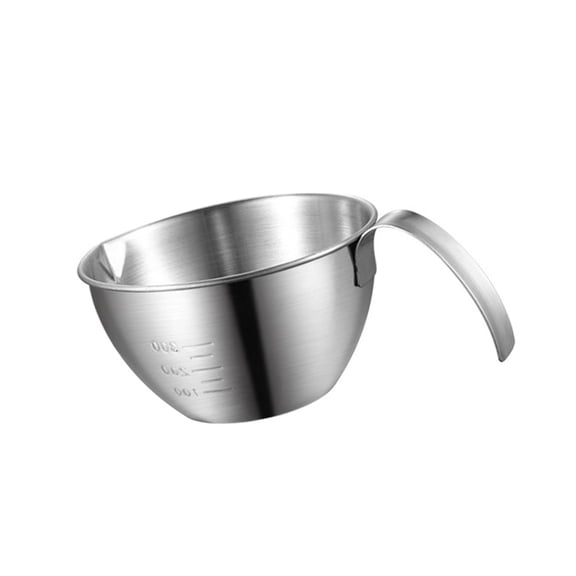 Practical Stainless Steel Kitchen Salad Bowl with Handle Colander With Fine Meshes For Draining Washing Serving