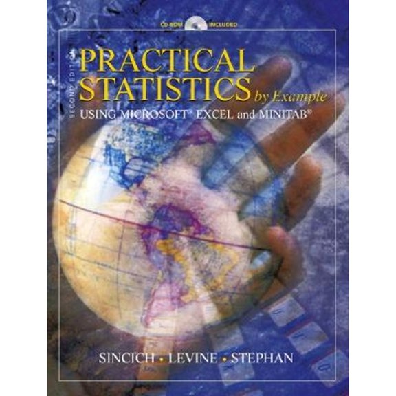 Pre-Owned Practical Statistics by Example Using Microsoft Excel and Minitab (Paperback) 0130415219 9780130415219
