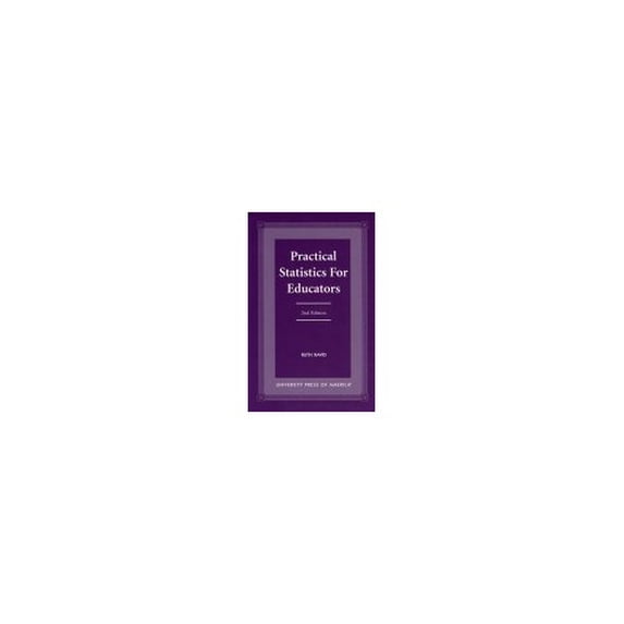 Pre-Owned Practical Statistics for Educators Paperback
