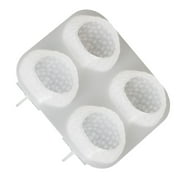 Practical Strawberry Silicone Mold for Craft Creation Sturdy and Easy To Demold for Beginners And