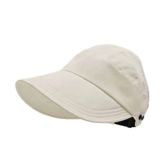 Practical Sun Visors Hat Women Outdoor Fashionable Hat Wide Border Sunscreen Hat for Everyday Wear