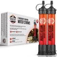 thumbnail image 1 of 2 High-Capacity Emergency Water Straws – Lightweight, Reusable, 1800-Gallon Filters for Camping, Hiking, Travel, Biking, Survival, and Emergencies. No Expiration Date, Perfect for Preparedness, 1 of 6