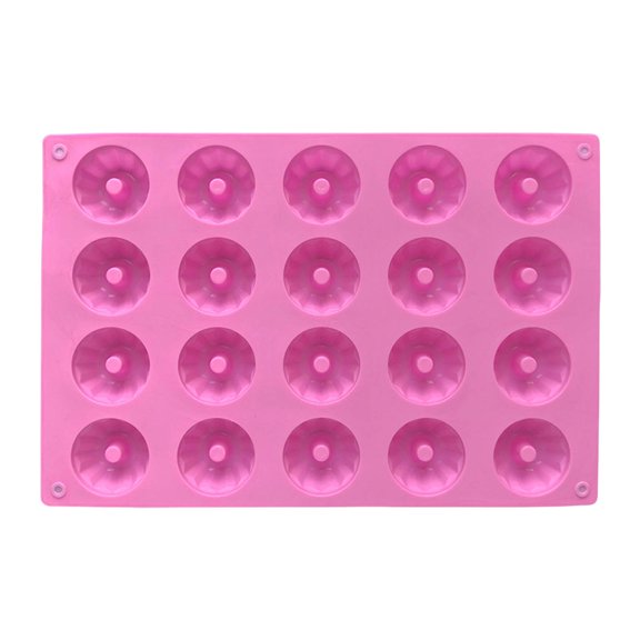 Practical Sweet Making Molds 20 Cavity Silicone Miniature Cake Dessert Moulds For Baking Delicate Dessert