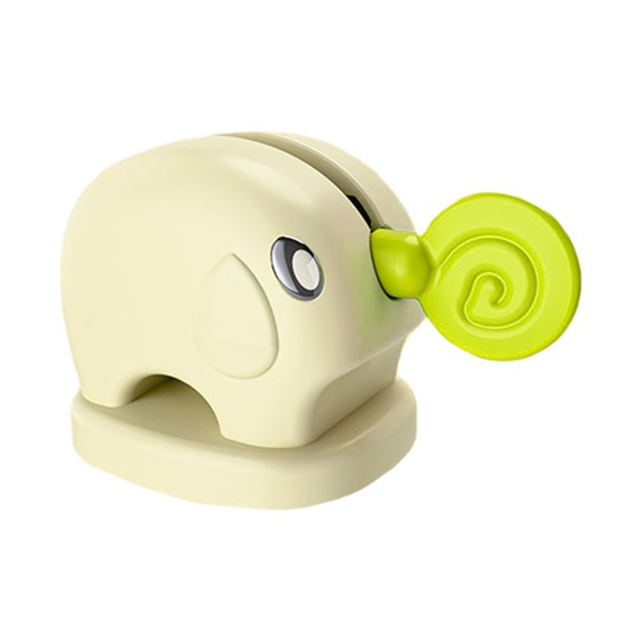 Practical Toothpaste Dispenser With Cartoon Elephant Design Easy Installation Suction Cup Toothpaste Squeezer Home Use