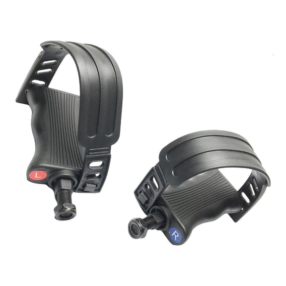 Practical Training Bike Pedals 1.25cm Thread Design Secures Fit Anti Slip Thread Replacement Part Perfect for Bikes