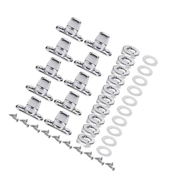 Practical Turnlock Fastener for Canvas Secure Outdoor Wear Resistant Alloy Easy Install for Camping