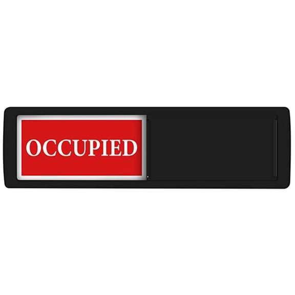 Practical Vacant/In Use Sign Occupied/Vacant Door Signs Enhances Your Daily Life Sign with Strong Backing