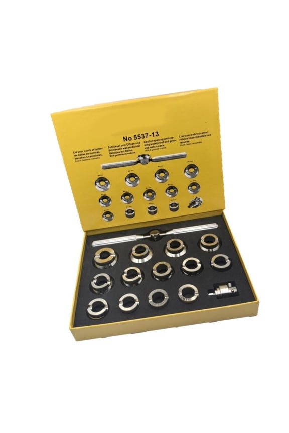 Practical Watch Watch Back Opener Compact Size Alloy Steel Texture for Ensuring Stability on Workbenches