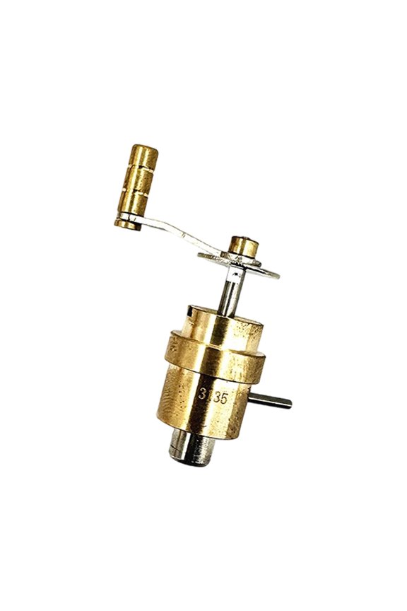 Practical Watchmaker Winder Key Winding Device Metal Texture for Mainspring Adjustment in Various Watch Models