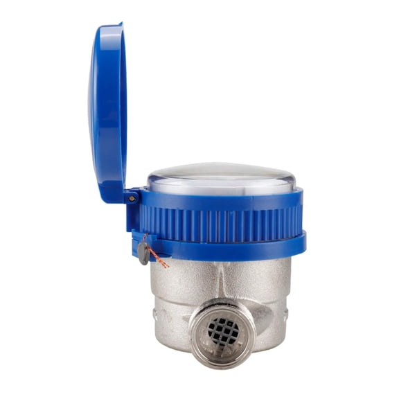 Practical Water Meter Mechanical Rotary Wing Digital Display Combination Pointer Cold Water Meter Home Measuring Tools ,Durable Construction