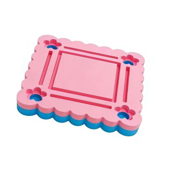 Practical Waterproof Mahjong Game Table EVA Foam Construction For Outdoor Pool Activity Quick Setups Foam Game Table