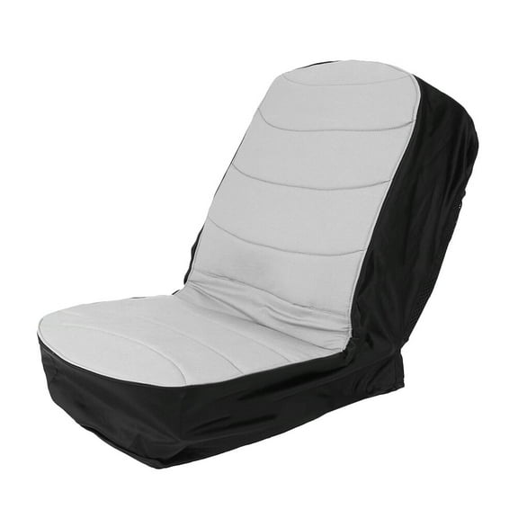 Toyandona Tractor Seat Cover Grey Cotton Polyester Practical Weeder Accessory 1Pc