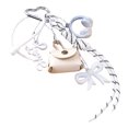 thumbnail image 1 of Practical and Lightweight Acrylic Bows Knot Braided Rope Bags Accessory Charm for Purse Keychain and Decoration Use, 1 of 9