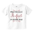 thumbnail image 1 of Practically Perfect In Every Way Youth T Shirt Tee Girls Infant Toddler Brisco Brands 12M, 1 of 5