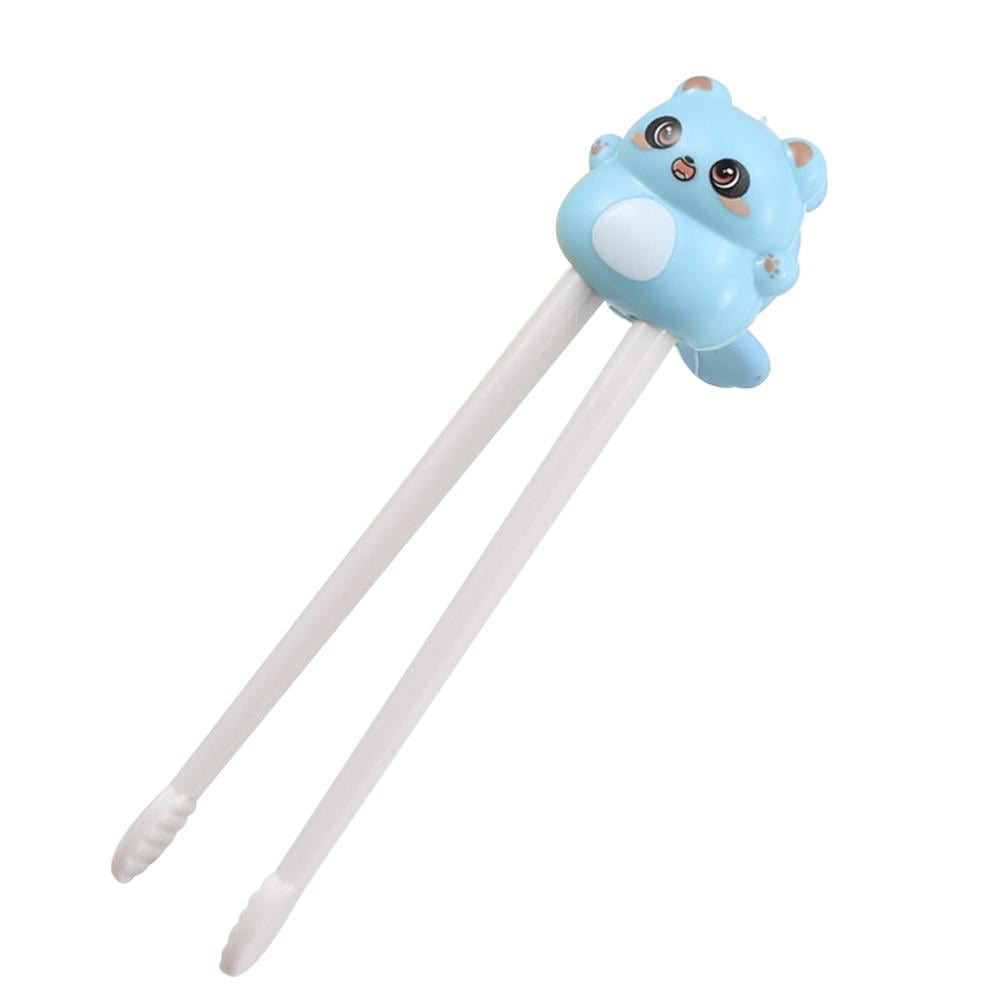 Black Panda Chopsticks Helper - Cute Reusable Training Tools For Kids Learning To Eat