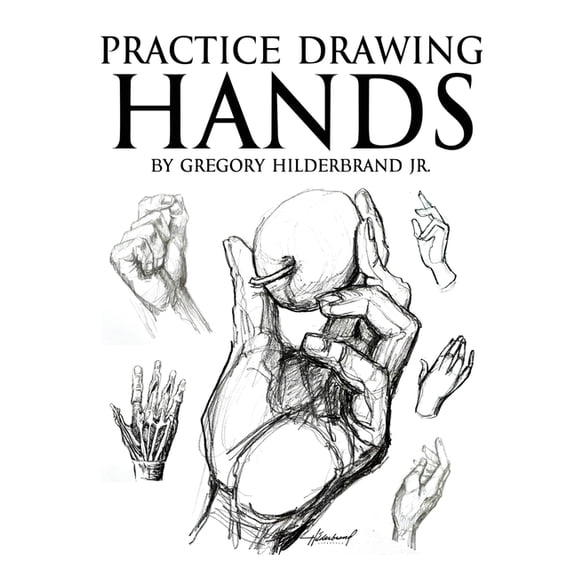 Practice Drawing Hands, (Paperback)